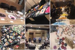اقدام جهادی خانواده تزکیه در تهیه ملزومات موکب