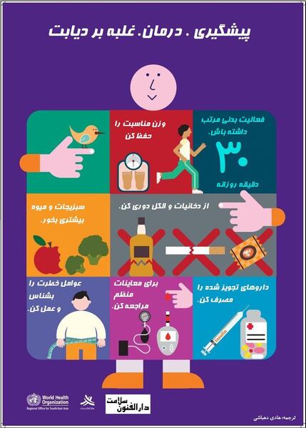 پیشگیری و درمان بیماری دیابت